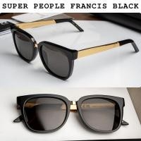 ราคา แว่นกันแดด RETROSUPERFUTURE SUPER IAW PEOPLE FRANCIS BLACK GOLD 53mm (4889067162)