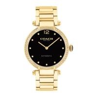 ราคา COACH CO14504579 Cary Women Automatic Black Dial Analog Stainless Steel Watch นาฬิกาข้อมือ นาฬิกา ผู้หญิง (44602454979)