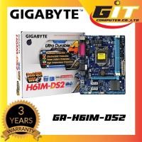 ราคา GIGABYTE Mainboard เมนบอร์ด (1155) GA-H61M-DS2 รับประกันศูนย์ 3 ปี (3156923965)
