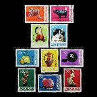 ราคา แสตมป์เก่า จีน (China) ครบชุด 10 ดวง (ยังไม่ใช้) (50504261202)