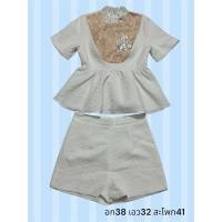 ราคา ชุดเซ็ตสีขาว งานป้ายBELLITA มือ2ไซส์L (26773398325)