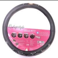 ราคา หุ้มพวงมาลัยหนังคิตตี้ Hello Kitty สีดำ✨ลิขสิทธิ์แท้✨ (1714589236)