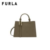 ราคา FURLA กระเป๋าสะพายผู้หญิง รุ่น FURLA NUVOLA M TOTE สี SAGE (28503707278)