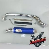 ราคา ท่อสูตรเวฟ100s ท่อแต่งเวฟ100s ท่อโยชิมูระ สำหรับ W100s สีน้ำเงิน (42561453197)