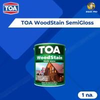 ราคา TOA WoodStain SemiGloss ทีโอเอ วู้ดสเตน สีย้อมไม้ ชนิดกึ่งเงา ขนาด 1 กล. (22536060166)