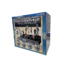 ราคา One piece Real Figure & Stainless Steel Mug Cup (24306574494)
