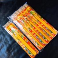 ราคา ธูปเทียนแหนบถวายพระ ชุดใหญ่ ราคาส่งชุดละ 12 บาท (1 แพคมี 10 ห่อ จำนวน 100 แหนบ) ธูปควันน้อยเกรด A ขายปลีก 20 บาท (3216391024)