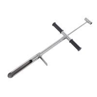 ราคา Sampr Probe เครื่องมือสแตนเลสที่ถูกต้องด้วย Ejector เท้าเหยียบสําหรับสนามหญ้าสวน (29389977179)