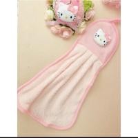 ราคา ผ้าเช็ดมือ ผ้าเช็ดมือคิตตี้ ผ้าเช็ดมือสีชมพูน่ารัก (16984495885)