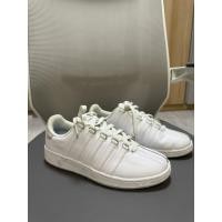 ราคา รองเท้าผ้าใบหนัง สีขาว k swiss (40265181753)