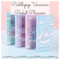 ราคา * SG * Paddlepop Unicorn Pocket Planner (Cinnamoroll, Kuromi, Melody, Pochacco Sanrio) (29817017614)