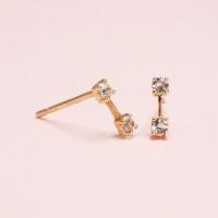 ราคา Grace Fine Jewelry ต่างหูทองแท้ 9K พลอยไพลินสีขาว (แป้นเสียบ) (8497335344)