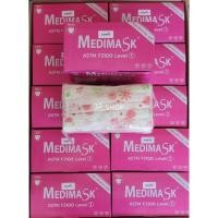 ราคา ⚡NEW พร้อมส่ง​⚡ Medimask​ ASTM​ Lv.1.ลายดอกไม้ ลายจุด บรรจุ 50ชิ้น/กล่อง (9600694267)
