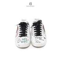 ราคา [ของแท้] DOLCE&GABBANA SNEKER 5.5" WHITE GHW มีใบรับประกัน ตรวจสอบได้ทุกใบ ✅ (44475908595)