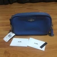 ราคา ใหม่ COACH F72490 CROSSBODY POUCH (SVMR) (6015451413)