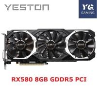 ราคา Yeston Radeon RX580 8GB GDDR5 PCI Express x16 3.0 กราฟิกการ์ดวิดีโอเกมที่ใช้ (50550392504)