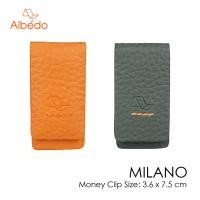 ราคา [Albedo] MILANO MONEY CLIP คลิปหนีบธนบัตร หนังแท้ รุ่น MILANO - ABML01974/ABML01996 (24650259477)