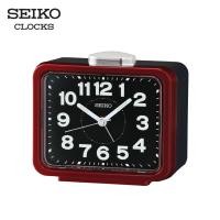 ราคา SEIKO CLOCKS นาฬิกาปลุก รุ่น QHK062R ขนาด 3.3 x 4.2 นิ้ว เดินเรียบ สีแดง (25564597442)