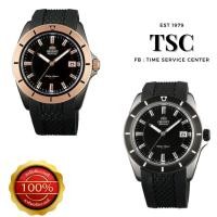 ราคา ORIENT Japan Automatic รุ่น FER1V004B0 สายยางซิลิโคน สีดำ รับประกัน1ปี (22140747173)