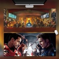 ราคา แผ่นรองเมาส์ Marvel ขนาดใหญ่ Iron Man ทีมอเมริกัน Fulian Spider-Man Ray Doctor Strange Widow Sister Deadpool คอมพิวเตอร์ Pad (43812452974)