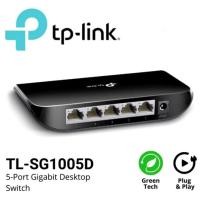 ราคา [ มือสอง ] SWITCH (สวิตซ์) TP-LINK 5 PORTS (TL-SG1005D) GIGABIT PORT 10/100/1000Mbps (28473955177)