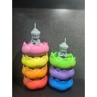 ราคา เทียนเณรน้อยพร้อมดอกบัวประจำวันเกิด (46304440123)