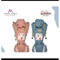 ราคา Moms Baby Hipseat series Cloudy | เป้อุ้มเด็ก (28282065911)