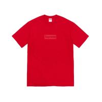 ราคา Supreme Tonal Box Logo Tee (RED) (16293377918)