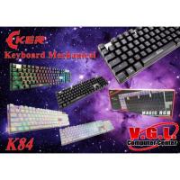 ราคา Keyboard Mechanical OKER K84 (1753796511)