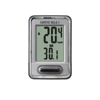 ราคา Cateye ไมล์จักรยาน Cateye Velo7 ดำ (1526792457)