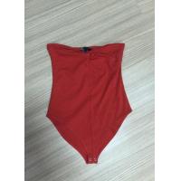 ราคา ชุดบอดี้สูทเกาะอกสีแดง Forever 21 (1833827622)