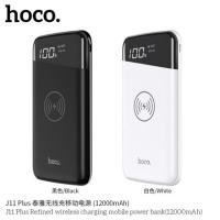 ราคา Hoco J11 Plus แบตสำรองชาร์จไร้สาย ความจุ 12000mAh Refined Wireless Power Bank Micro/Type-c Dual USB (2474705362)