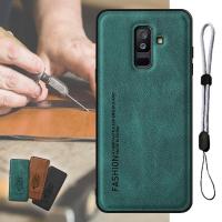 ราคา เคสหนัง หรูหรา พร้อมสายคล้องโทรศัพท์ ปรับได้ สําหรับ Samsung J8 2018 (22249561823)