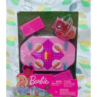 ราคา เฟอร์นิเจอร์บาร์บี้Barbie ของแท้100% ​โดยในชุดนี้จะเป็นธีม "ปิกนิก" (Picnic Set)​โต๊ะปิกนิกสีชมพู (51904693821)