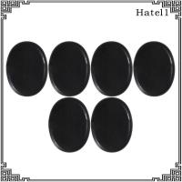 ราคา [Hatel] 6 ชิ้น Hot Stones นวด - หินขัดเงาชุดหินเกลือร้อนหินสําหรับเพื่อความงาม SPA (53804377256)