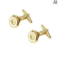 ราคา ANGELINO RUFOLO Cufflink(คัฟลิงค์) ดีไซน์ Magnificence กระดุมข้อมือคัฟลิ้งโรเดียมคุณภาพเยี่ยม ประดับตกแต่งด้วย Pearl (28481644010)