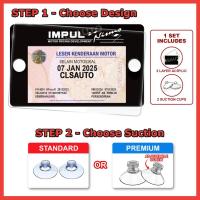 ราคา รถ Roadtax Holder 2025 อะคริลิคอุปกรณ์เสริมขนาดเล็กสําหรับ Nissan Almera Livina Serena (46505324583)