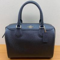 ราคา กระเป๋าสะพายหนังสีดำ Coach ของแท้ (4617846312)