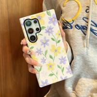 ราคา ลายดอกไม้สีม่วงกันกระแทก S26Ultra กรณีเทียบได้กับ Samsung S26 S23 S24 Ultra S24FE 25FE S25eDge ปลอกกันกระแทก S25 Plus S25ultra A55 a56 A36 ฝาครอบ (53754487559)