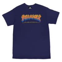 ราคา ( CLEARANCE ) เสื้อยืด Thrasher Godzilla Burst (สีกรมท่า) (22843491364)