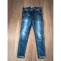 ราคา Zara Mid-Rise Skinny Jeans กางเกงยีนส์ (22327523852)
