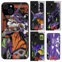ราคา สําหรับ iPhone 17 Air 16 16E 15 14 13 Pro Max Plus DIY1 สีดํามีน้ําค้างแข็งนุ่มเคสโทรศัพท์ Neon Genesis Evangelion การ์ตูน (56104648443)