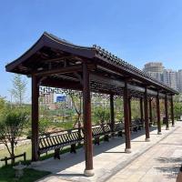 ราคา วัฒนธรรมไม้เนื้อแข็งศาลากลางแจ้งวิลล่าลานทางเดินศาลารักษาไม้ชั้นวางทางเดินทางเดินยาวการเชื่อมต่อโบราณทางเดินไพน์ (48853394869)