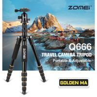 ราคา Zomei Q666 Professional Photographic Travel อลูมิเนียมขนาดกะทัดรัด Magnesium ขาตั้งกล้อง Monopod Ball Head สําหรับ Digital DSLR (25056248686)