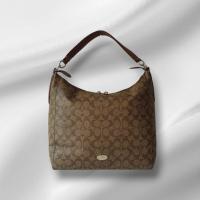 ราคา Coach กระเป๋าถือลายCสีน้ำตาล (27806467049)