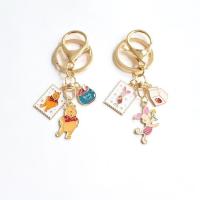 ราคา การ์ตูนน่ารักหมีพูห์ลูกหมูชุดพวงกุญแจพวงกุญแจคู่ขนาดเล็กน้ําหนักเบาพวงกุญแจดิสนีย์ฟางชุดหมู Keychai Kig48Us6hv0109 (55354344527)