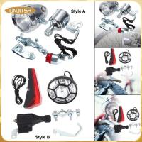 ราคา ชุดไฟจักรยานไดนาโม ติดตั้งง่าย พร้อมสายไฟและไฟท้าย มิตรกับสิ่งแวดล้อม (48404984797)