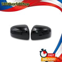 ราคา ฝาครอบกระจกมองข้าง ขวา+ซ้าย ไม่เว้าไฟเลี้ยว สีดำเงา แท้ Rh+Lh Mitsubishi Attrage Sedan 1.2 ปี2015 - 2019 (4685869691)