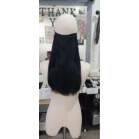 ราคา แฮร์พีชผมแท้ความยาว40เซนกว้าง24เซน สีดำธรรมชาติ ผมแท้ม้วนลอนหนีบตรงได้.ราคา2890 (25233664763)