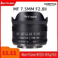 ราคา 7artisans 7.5 มม. F2.8 II APS-C เลนส์ Fisheye มุมกว้างพิเศษสําหรับ (29669889254)